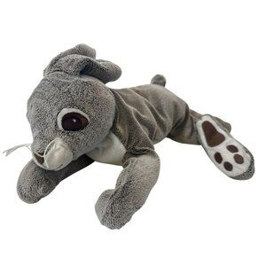 Ikea Vandring Hare Plush Stuffed Animal Gray Bunny Rabbit Cute Soft 17" NO TAG
